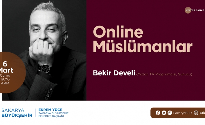 Bekir Develi AKM’de söyleşiye katılacak — haber görseli