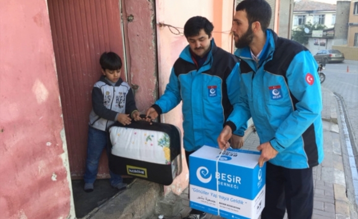 Beşir derneği gıda desteğine durmaksızın devam ediyor — haber görseli
