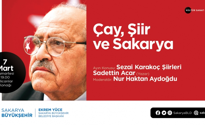 ‘Çay, Şiir ve Sakarya’ Sohbetleri Alicanlar Konağında Başlıyor — haber görseli