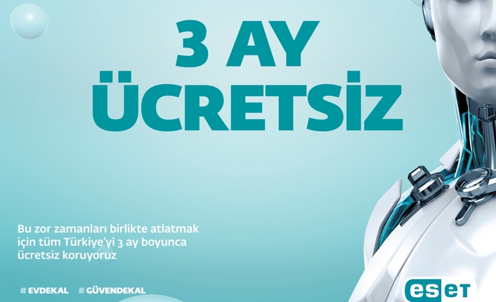 ESET’ten tüm Türkiye’ye 3 aylık ücretsiz güvenlik yazılımı  — haber görseli