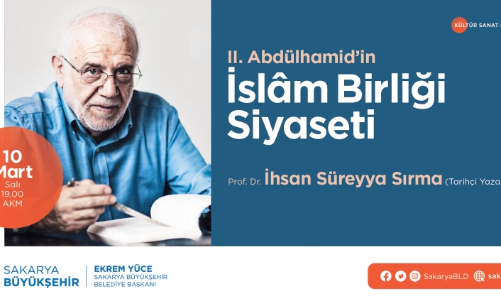 İhsan Süreyya Sırma AKM’de konferansa katılacak — haber görseli