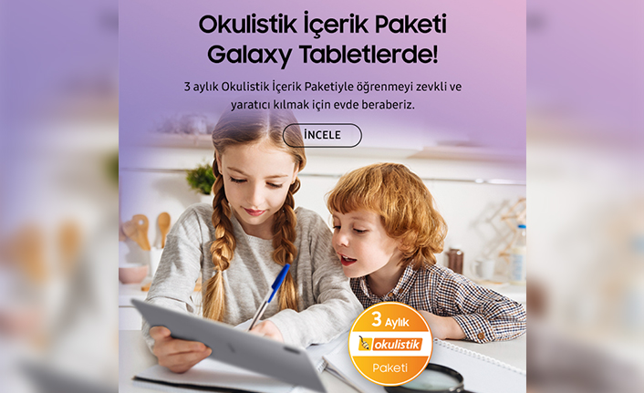 Samsung’dan uzaktan eğitime destek! — haber görseli