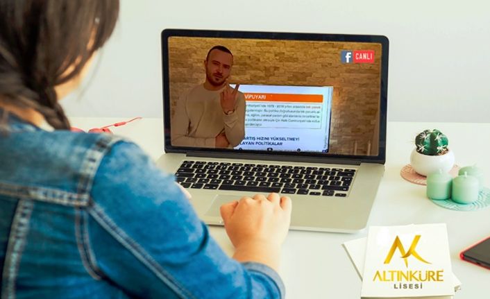 Altınküre Lisesi Uzaktan Eğitim İle Öğrenci Odaklı Çalışıyor — haber görseli