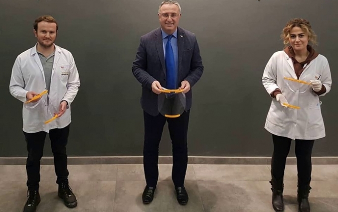 Altınküre Okulları Teknokent Koleji Yüz Siperi Üretimine Başladı — haber görseli