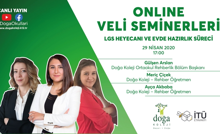Doğa koleji, öğrenci ve velilerle canlı yayınlarda buluşuyor — haber görseli