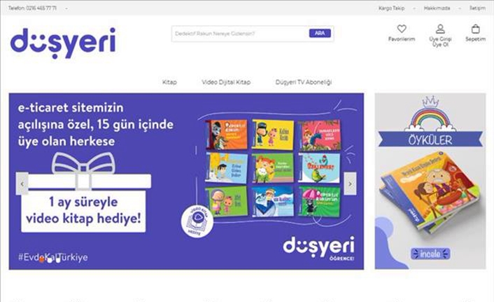 Düşyeri’nden Çocuklara Özel Sanal Kitap Mağazası — haber görseli