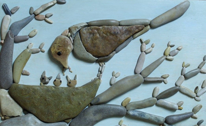 Evde kalacaklar taşa sanat katacaklar — haber görseli