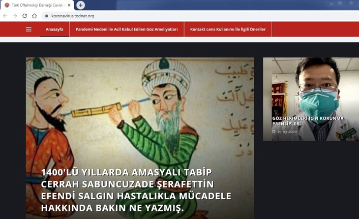 Koronavirüs günlerinde gözle ilgili merak ettikleriniz bu sayfada  — haber görseli