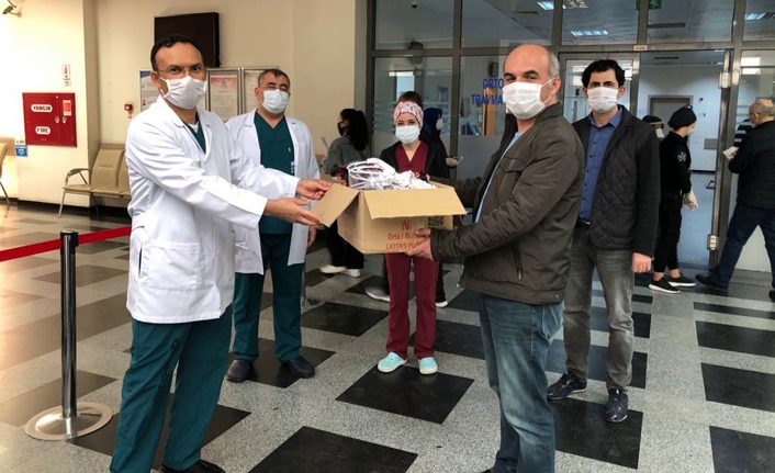 Mehmet Zumra Kuş Ortaokulu'ndan sağlık çalışanlarına destek — haber görseli
