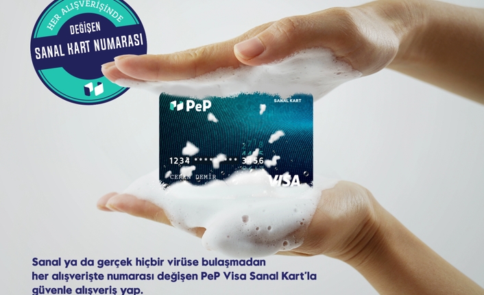 PeP Visa Sanal Kart ile online alışverişler daha güvenli — haber görseli