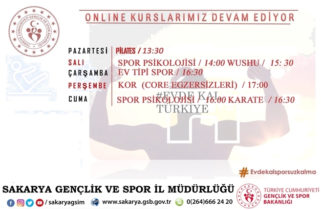 Gençlik ve Spor İl Müdürlüğü Online Kurslar Başlattı — haber görseli