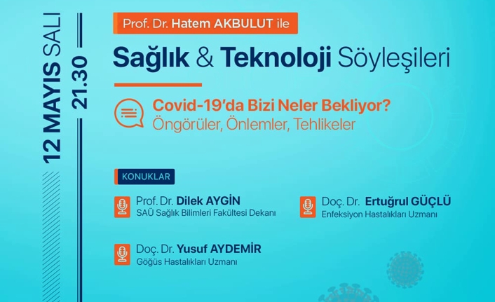 SAÜ Canlı Yayınında Normalleşme Süreci Masaya Yatırılacak — haber görseli