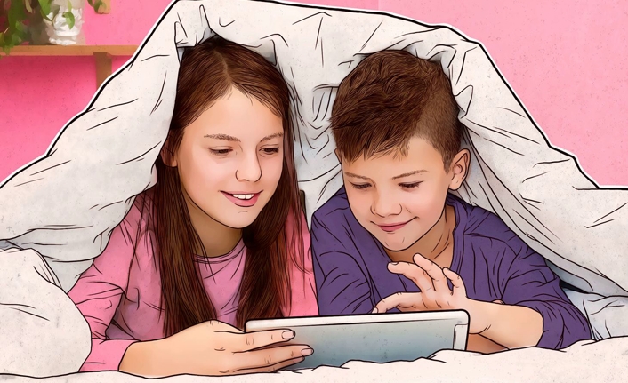 Türkiye’de karantina döneminde çocukların internet kullanımı %250 arttı — haber görseli