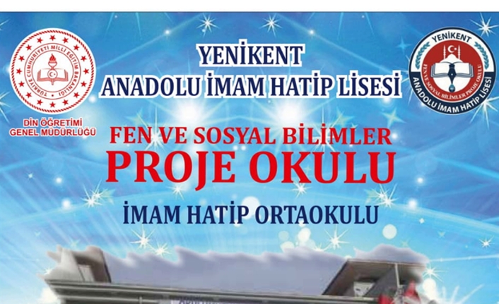 Yenikent anadolu imam-hatip lisesi fen ve sosyal bilimler proje okulu oldu — haber görseli