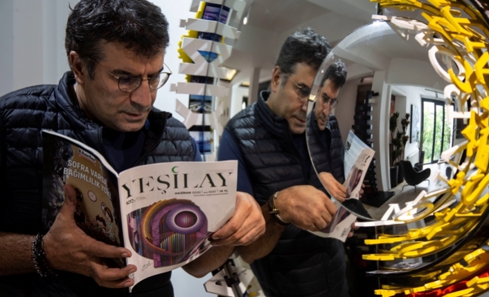 Ahmet Güneştekin’in ‘Cennette Bir Gün’ eseri Yeşilay Dergisi’nin kapağında — haber görseli
