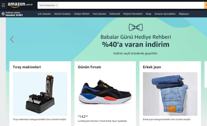 Amazon.com.tr’den %40’a varan Babalar Günü İndirimleri — haber görseli