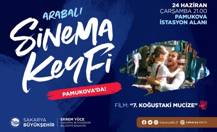 Arabalı sinema gösterimlerinde adres Pamukova — haber görseli