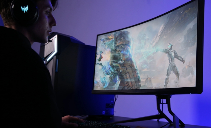 Kavisli oyuncu monitörü Acer Predator X35’le aksiyonun tam ortasına ışınlanın — haber görseli