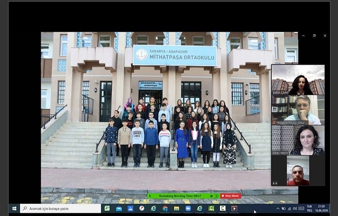 Mithatpaşa Ortaokulundan Online Mezuniyet Töreni — haber görseli