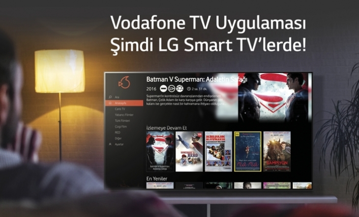 Vodafone Tv Uygulamasi, Lg Smart Tv’lere Eklendi̇ — haber görseli