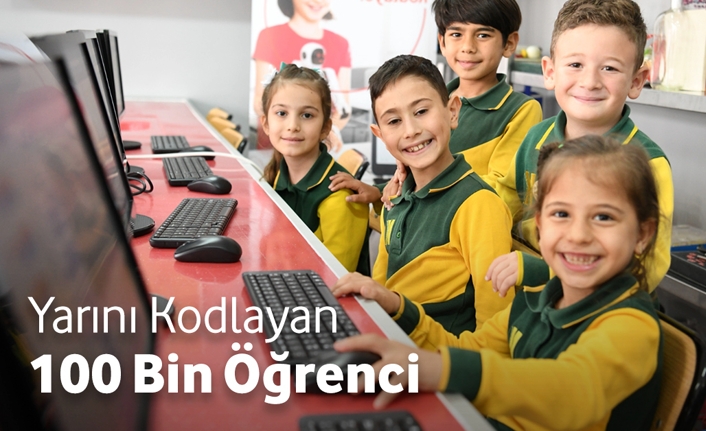 “Yarını kodlayanlar” projesi̇ 100 bi̇ni̇ aşkın çocuğa ulaştı — haber görseli