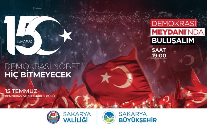15 Temmuz etkinlikleri Demokrasi Meydanı’nda — haber görseli