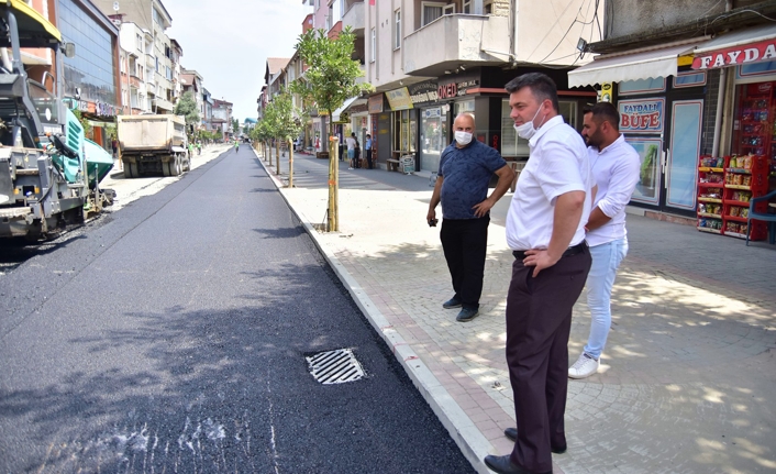 617 Nolu Sokakta Sıcak Asfalt Çalışmaları Başladı — haber görseli