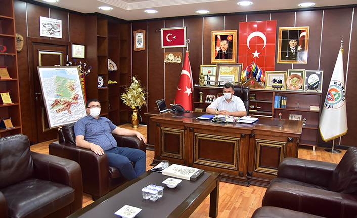İlçe Tarım Müdüründen Başkan Sarı’ya Ziyaret — haber görseli