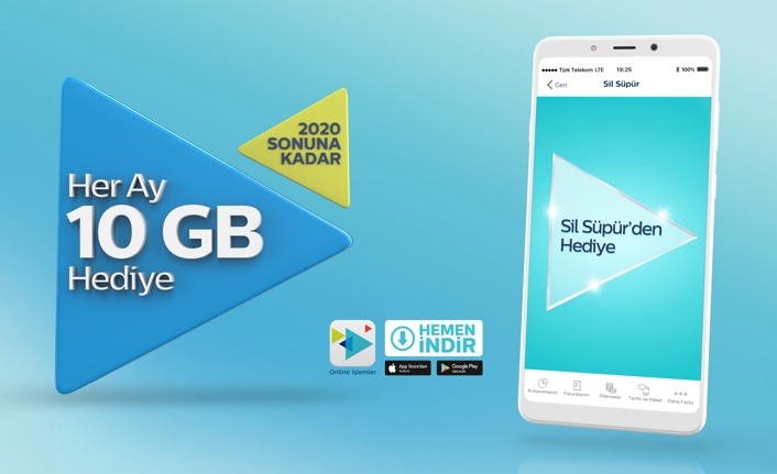 Sil Süpür’le her ay 10 GB — haber görseli