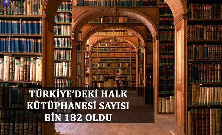 Türkiye’deki Halk Kütüphanesi sayısı bin 182 oldu — haber görseli