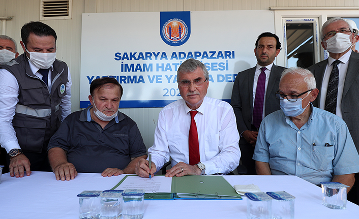 48 derslikli İmam-Hatip Lisesi için ilk beton — haber görseli