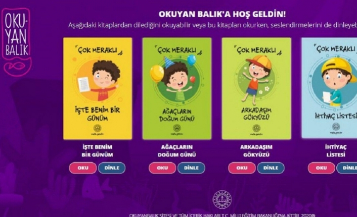 Mi̇llî Eği̇ti̇m Bakanlığından “Okuyan Balık” Sesli̇ Elektroni̇k Kütüphanesi̇  — haber görseli