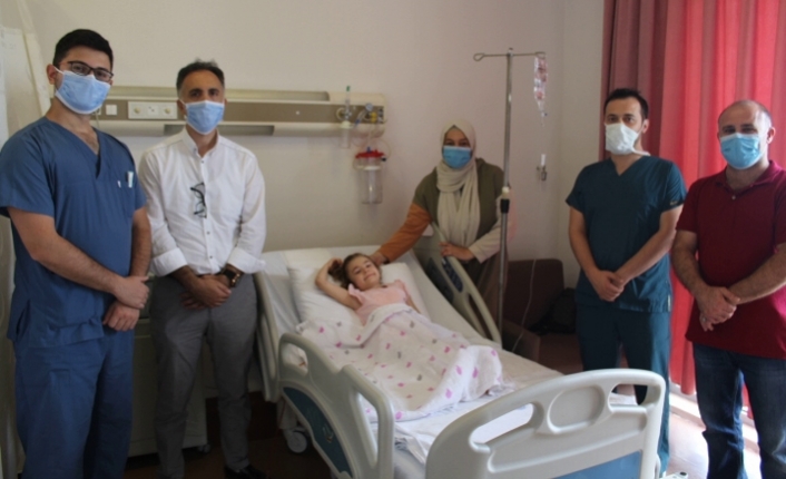 Minik Sümeyye SAÜEAH’ta şifa buldu — haber görseli