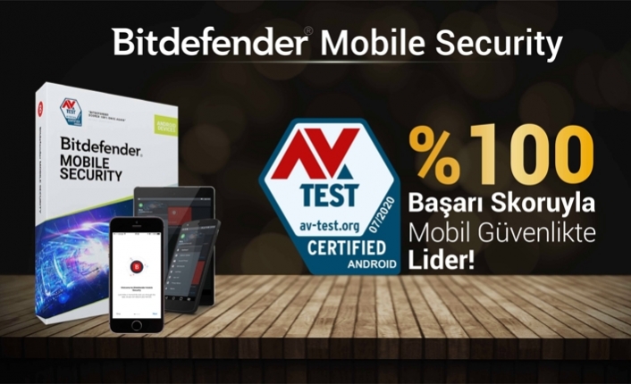 Yüzde 100 başarı i̇le mobi̇l güvenli̇kte li̇der bitdefender anti̇vi̇rüs — haber görseli