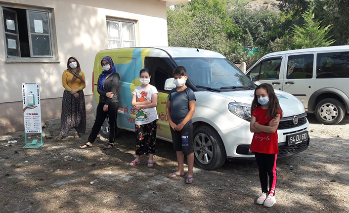 EBA Mobil Destek Aracı Geyve İlçesinde — haber görseli