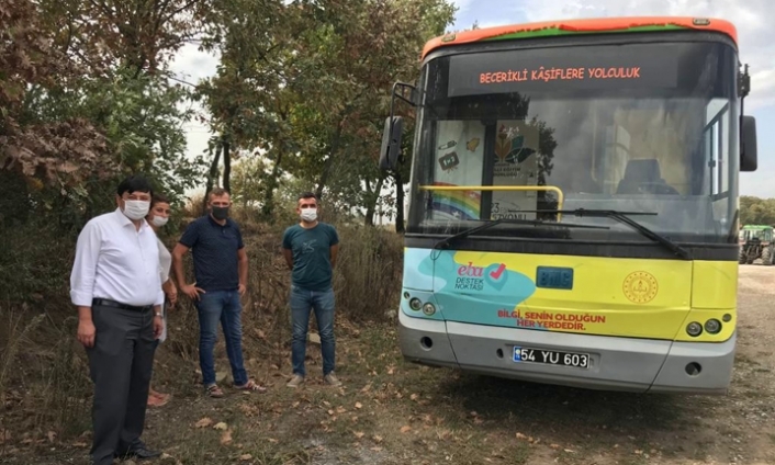 EBA Mobil Destek Aracı Hendek’te 57 Öğrenciyle Buluştu — haber görseli
