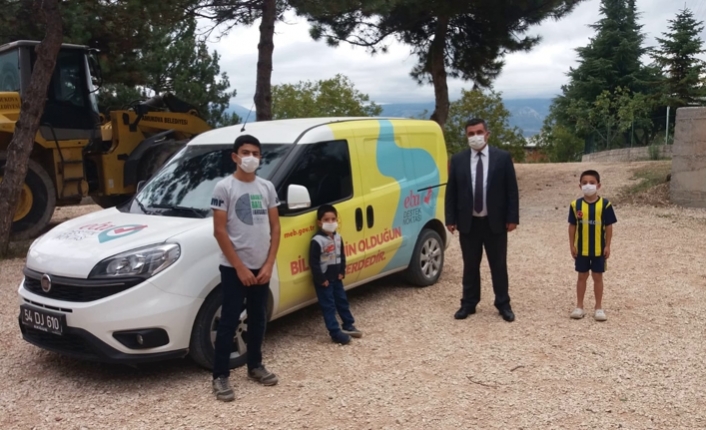 EBA Mobil Destek Aracı Pamukova’da — haber görseli