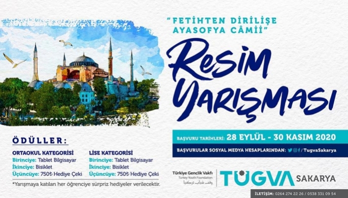 TÜGVA Sakarya’dan Resim Yarışması — haber görseli