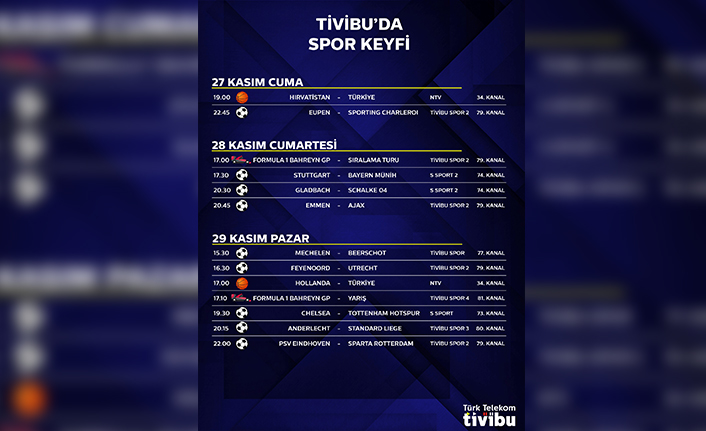 12 Dev Adam maçları Tivibu'da — haber görseli