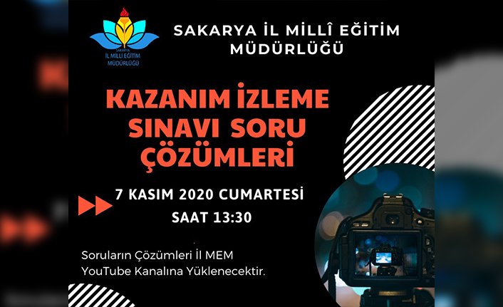 8 ve 12’lere Kazanım İzleme Sınavı Yapıldı — haber görseli
