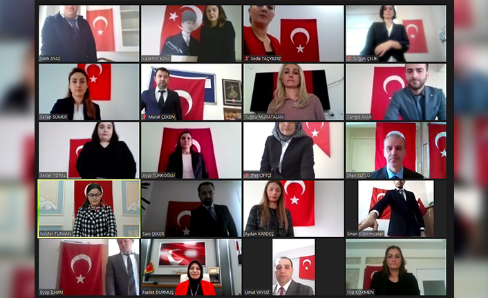 Adaylık Sürecini Tamamlayan Öğretmenler Online Yemin Ettiler — haber görseli