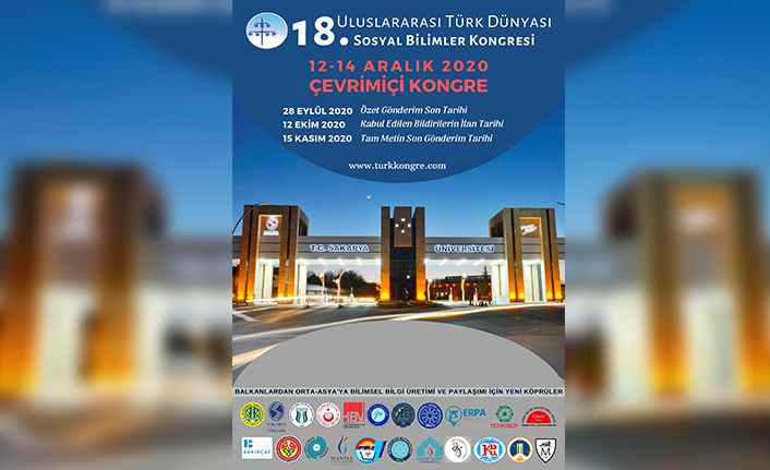 18. Uluslararası Türk Dünyası Sosyal Bilimler Kongresi Çevrimiçi Olarak Düzenlenecek — haber görseli