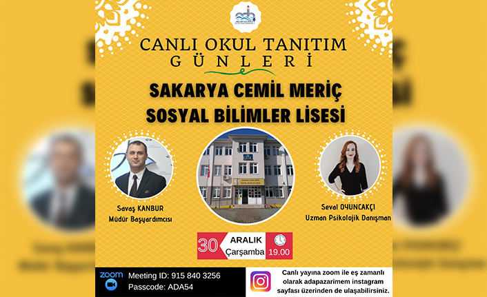 “Canlı Okul Tanıtım Günleri” Devam Ediyor — haber görseli