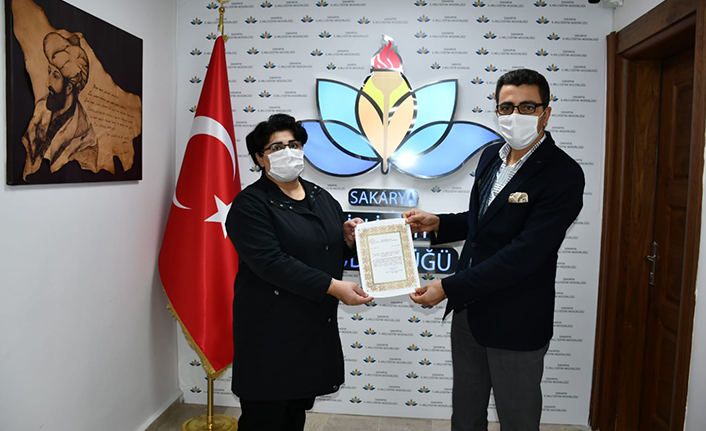 Salgın Sürecinin Kahramanları Meslek Liselerine Başarı Belgesi — haber görseli