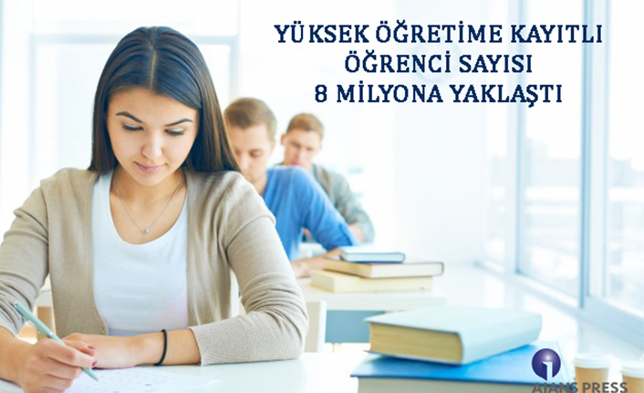 Yüksek Öğretime Kayıtlı Öğrenci Sayısı 8 Milyona Yaklaştı — haber görseli