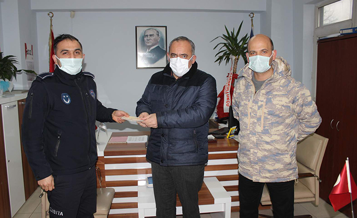 Bulduğu Parayı Zabıta’ya Teslim etti — haber görseli