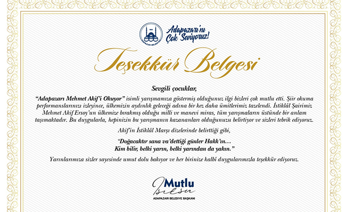 Çocukları Mutlu Eden Yarışma Sonuçlandı — haber görseli