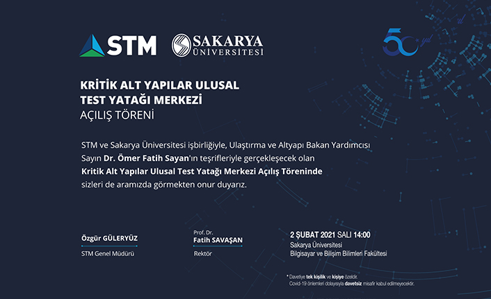 Kritik Altyapılar Ulusal Test Yatağı Merkezi Sakarya Üniversitesinde Açılıyor — haber görseli