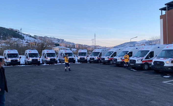 Sakarya’ya 10 yeni ambulans — haber görseli