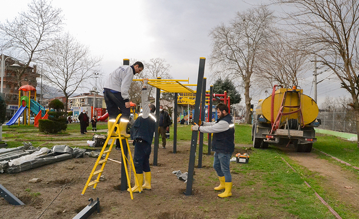Sapanca Gençleri İçin Street Workout Parkuru — haber görseli